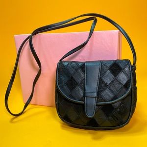 Patchwork Leather Shoulder Bag